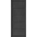Shoreditch Black Prefinished Internal Door - All Sizes