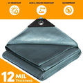 Silver Poly Tarps.