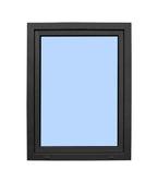32"x20" Single Sash European uPVC Tilt and Turn Window
