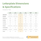 Yale Slimmaster 12" Letterplate