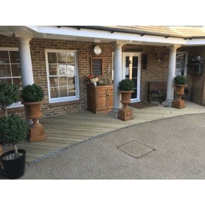 Slip Resistant Heavy Duty Natural Finish Decking Board - 32mm x 150mm x 3.6m