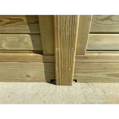 Slotted Fence Post Foot