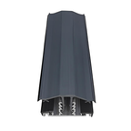 Capex Snap Down (10-25mm) Glazing Bar (4m) - Anthracite Grey