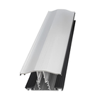 Capex Snap Down (10-25mm) Glazing Bar (2.5m) - White
