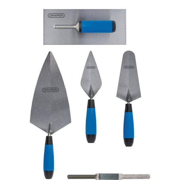 Draper Soft Grip Trowel (5 Piece)