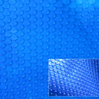 12ft x 24ft Oval Heavy Duty Blue Bubble Solar Cover