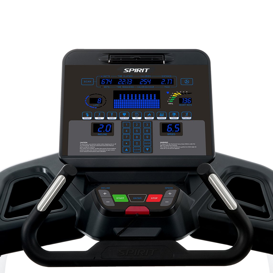 Spirit CT900 LED Commercial Treadmill