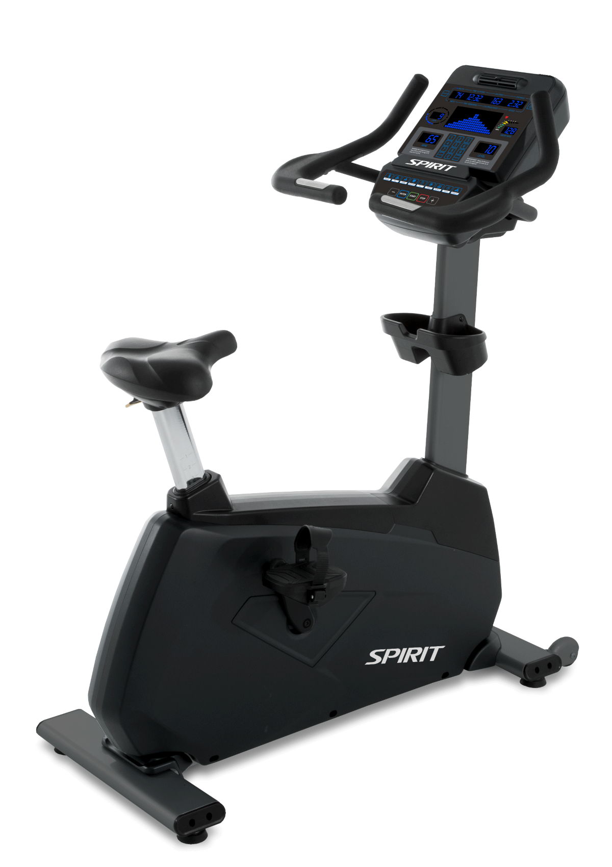 Spirit CU900 LED Commercial Upright Bike