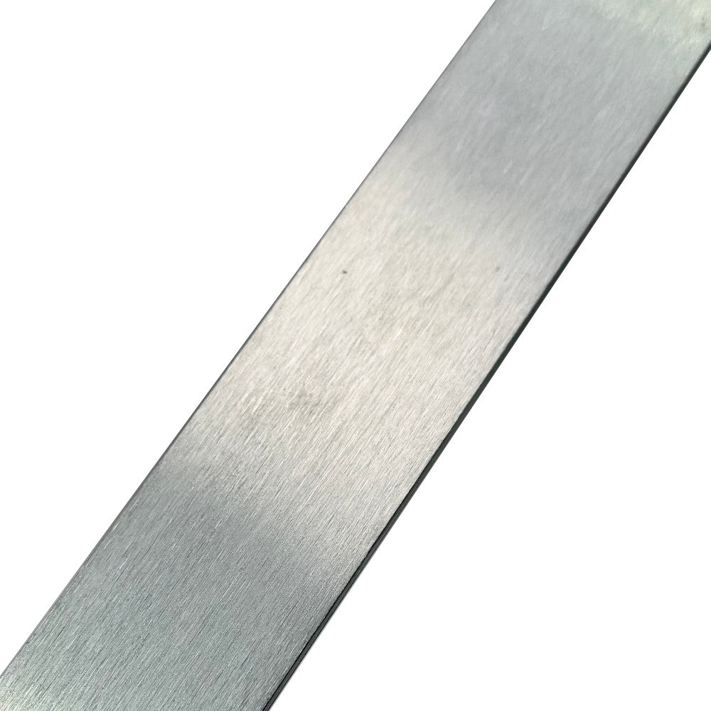 12mm x 3mm 316 Brushed Polished Stainless Steel Flat Bar