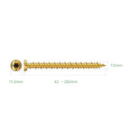 7.5mm StarFix FFT Countersunk Masonry Screws (100 Pack)