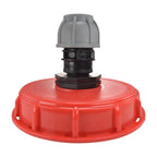 IBC 6-inch Cap Kit with 20mm MDPE Straight