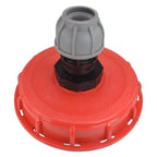IBC 6-inch Cap Kit with 20mm MDPE Straight