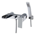 Stream Wall Mounted Chrome Bath Shower Mixer