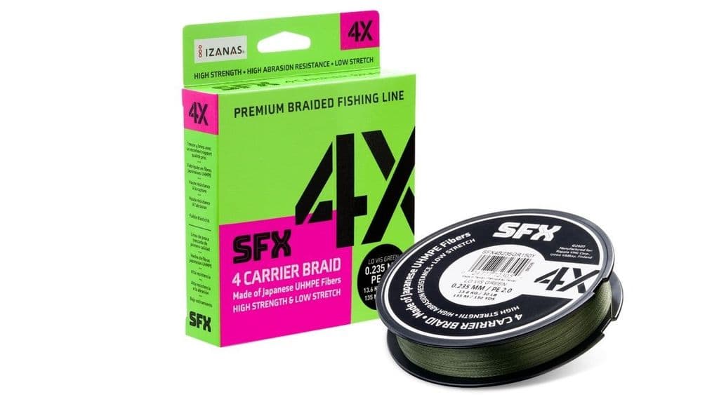 Sufix SFX 4X Carrier Braid Reelfishing