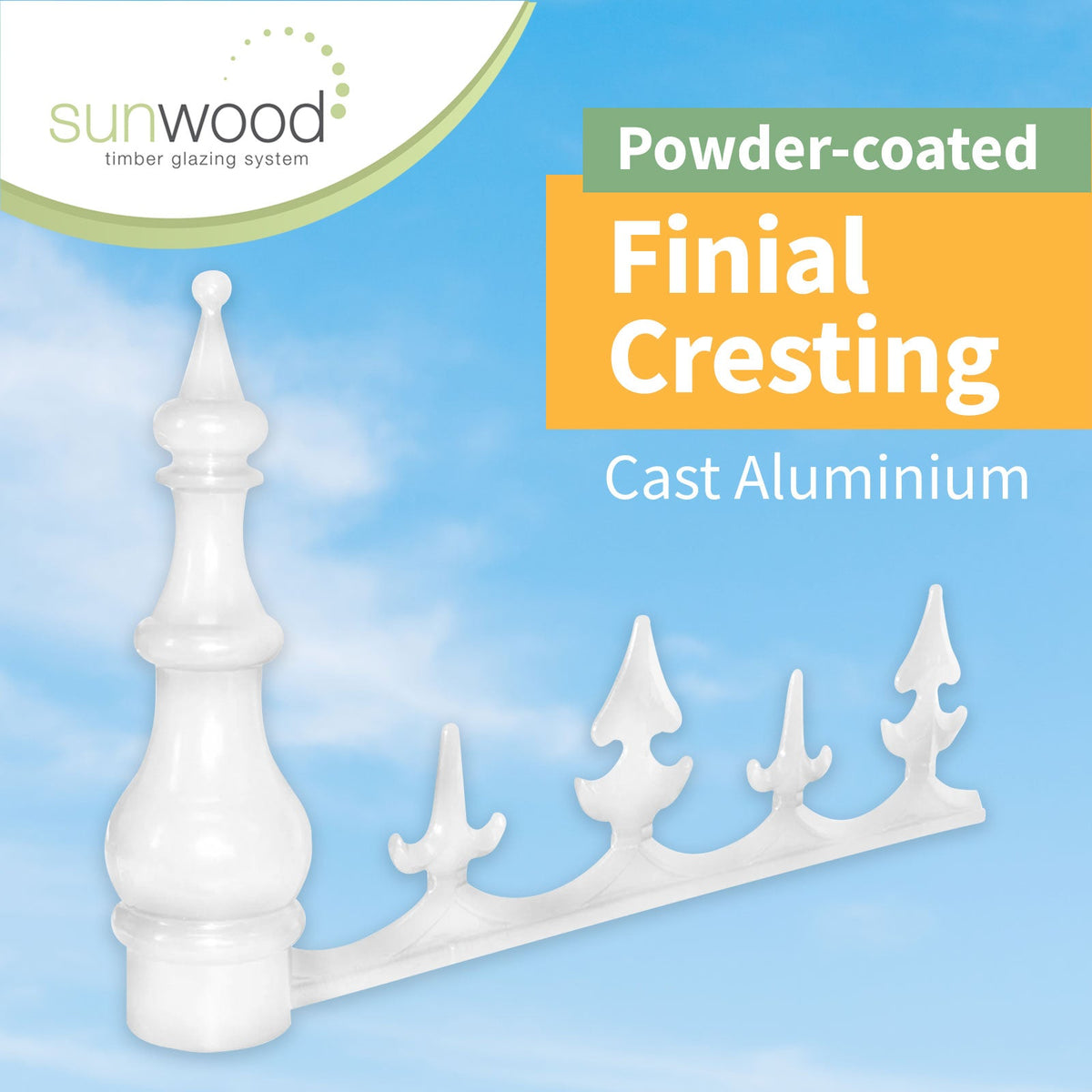 Sunwood Ridge Cresting & Finial