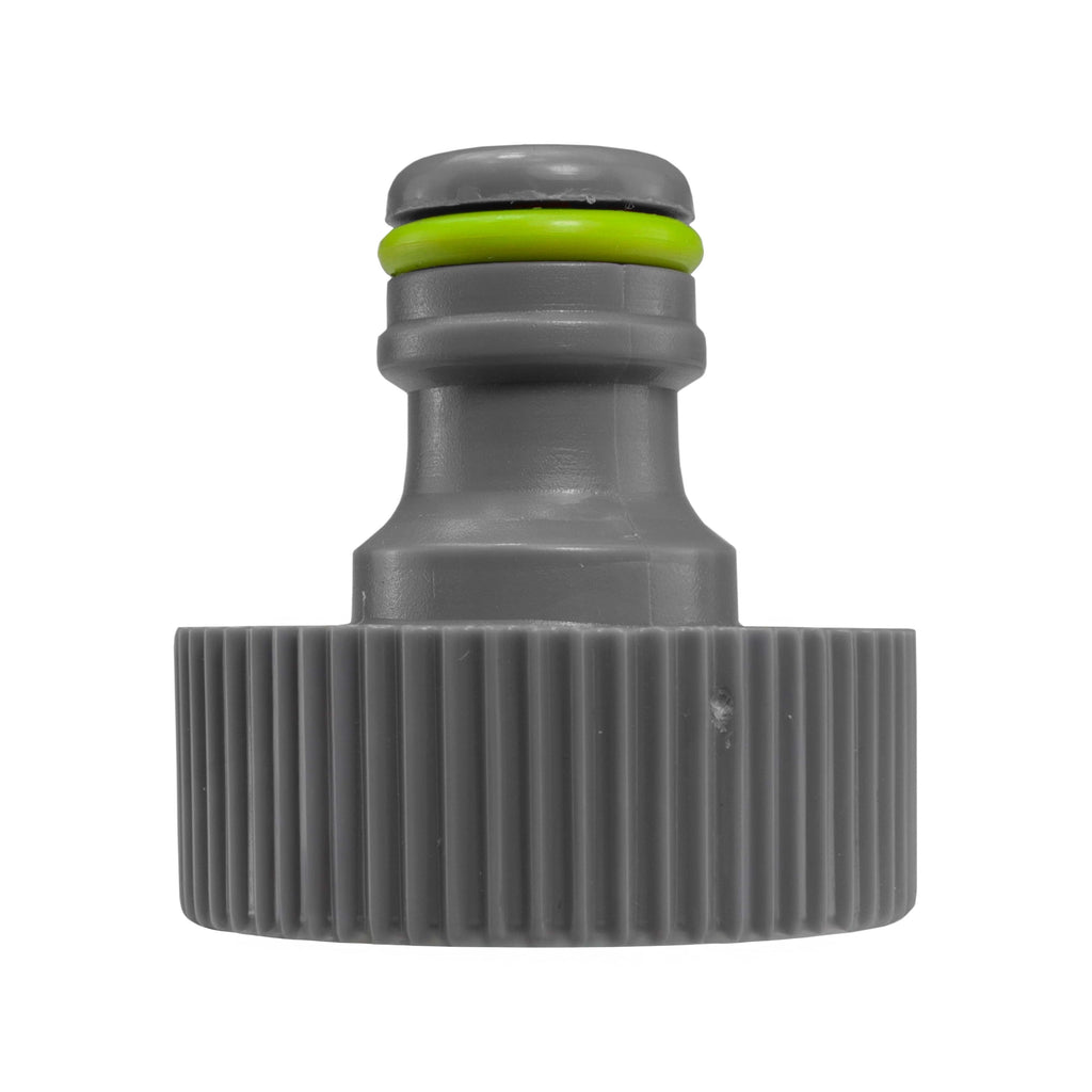 Water Butt Kit 1” BSP with Metal Bib Valve and Quick Connect Outlet