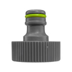 Water Butt Kit 1” BSP with Metal Bib Valve and Quick Connect Outlet