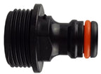 IBC 2” S60X6 Cap with Large Plastic Valve and Male Quick Connector