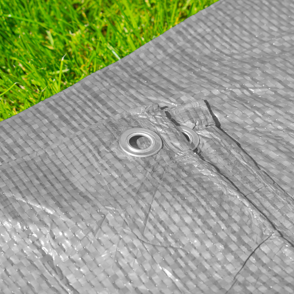 Gray S-Grade Tarpaulin 2m x 3m