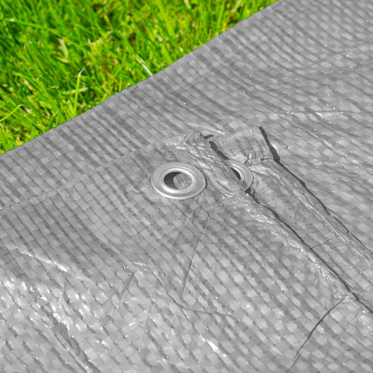 Gray S-Grade Tarpaulin 2m x 3m