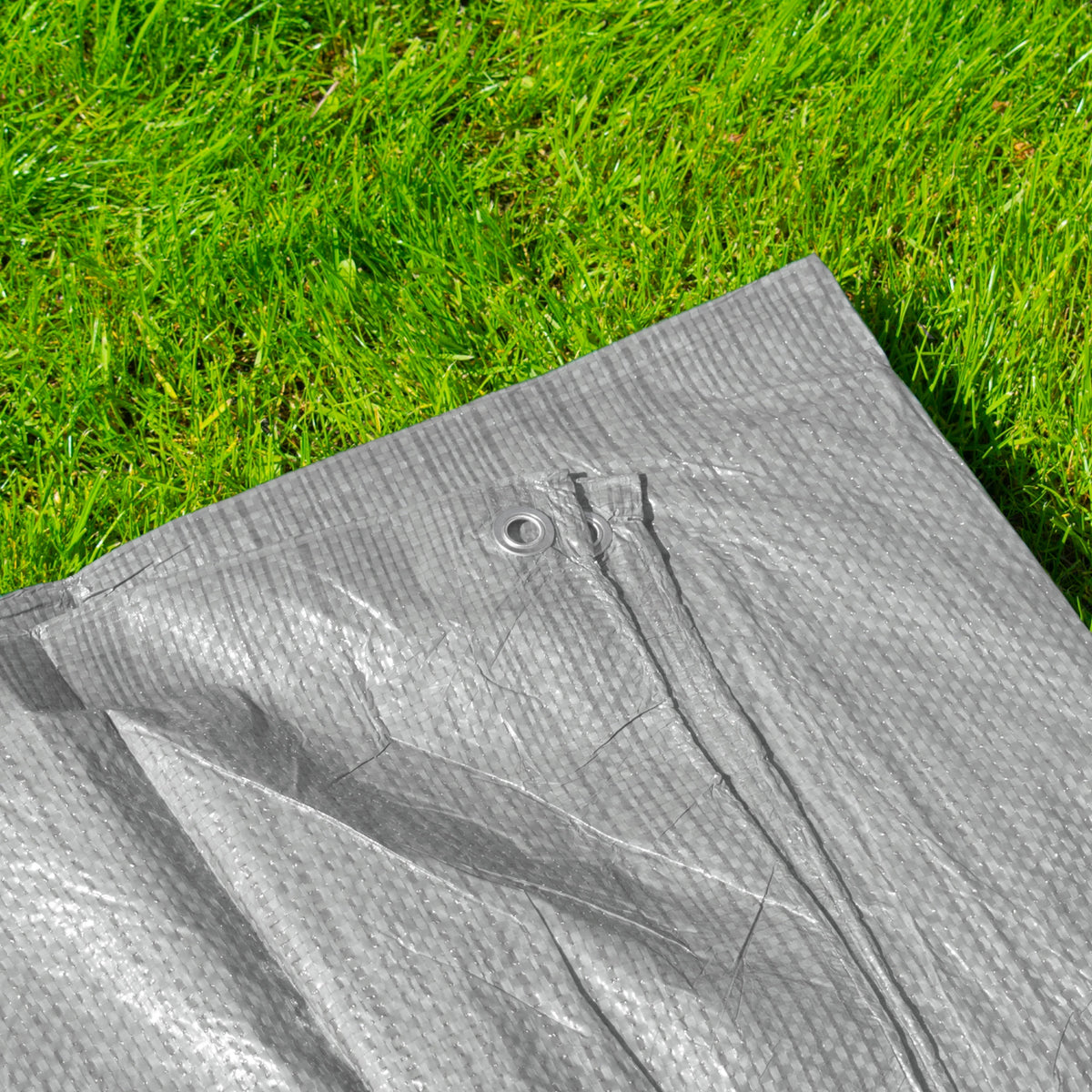 Gray S-Grade Tarpaulin 2m x 3m