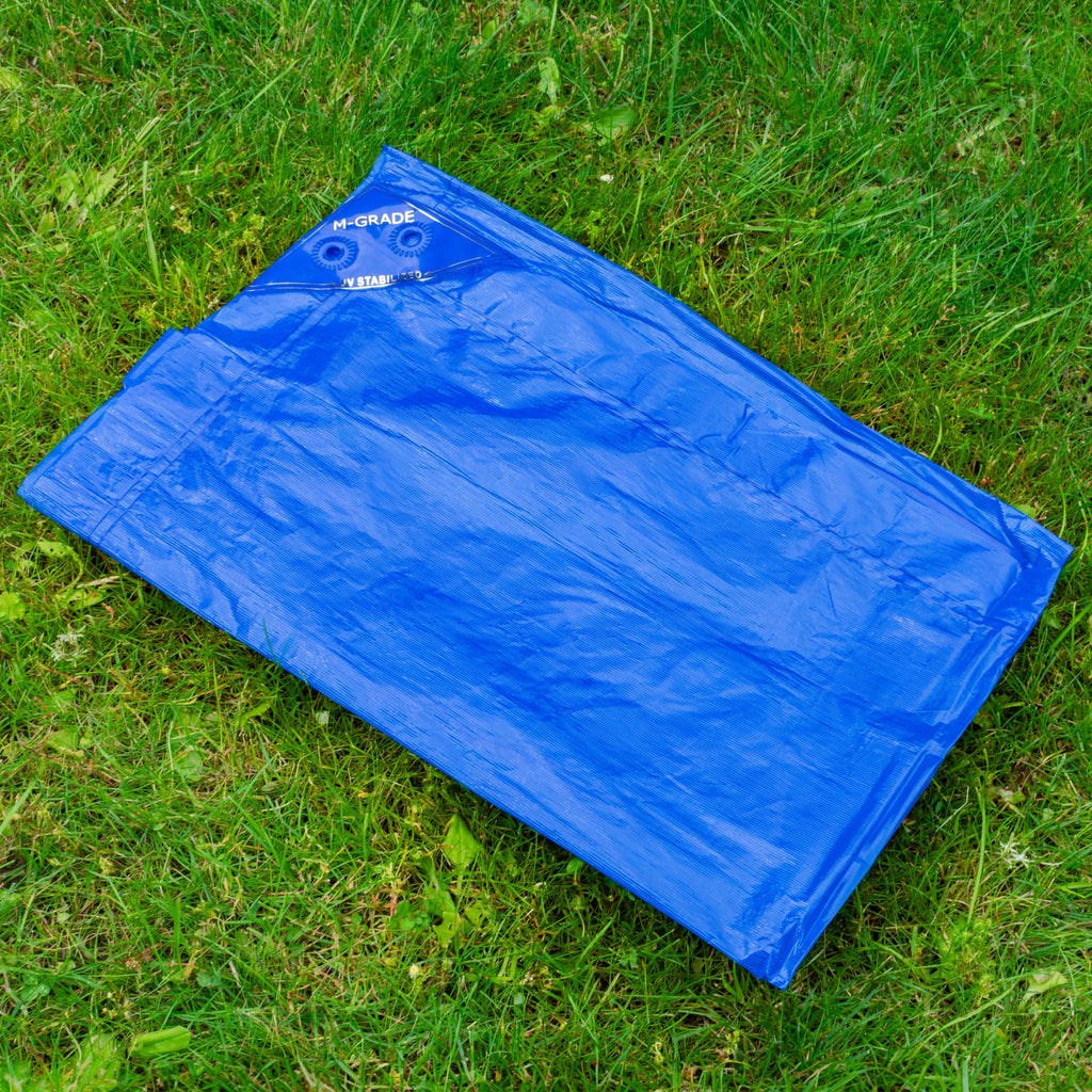 M-Grade LLDPE Blue Tarpaulin 3m x 3m