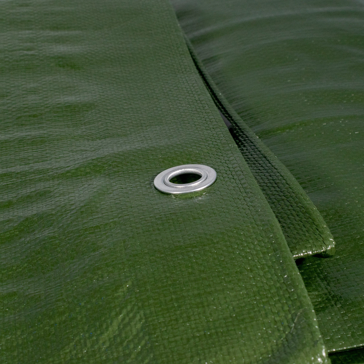 Green/Brown L-Grade Tarpaulin 4m x 6m