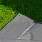 Grey L-Grade Tarpaulin 8m x 12m