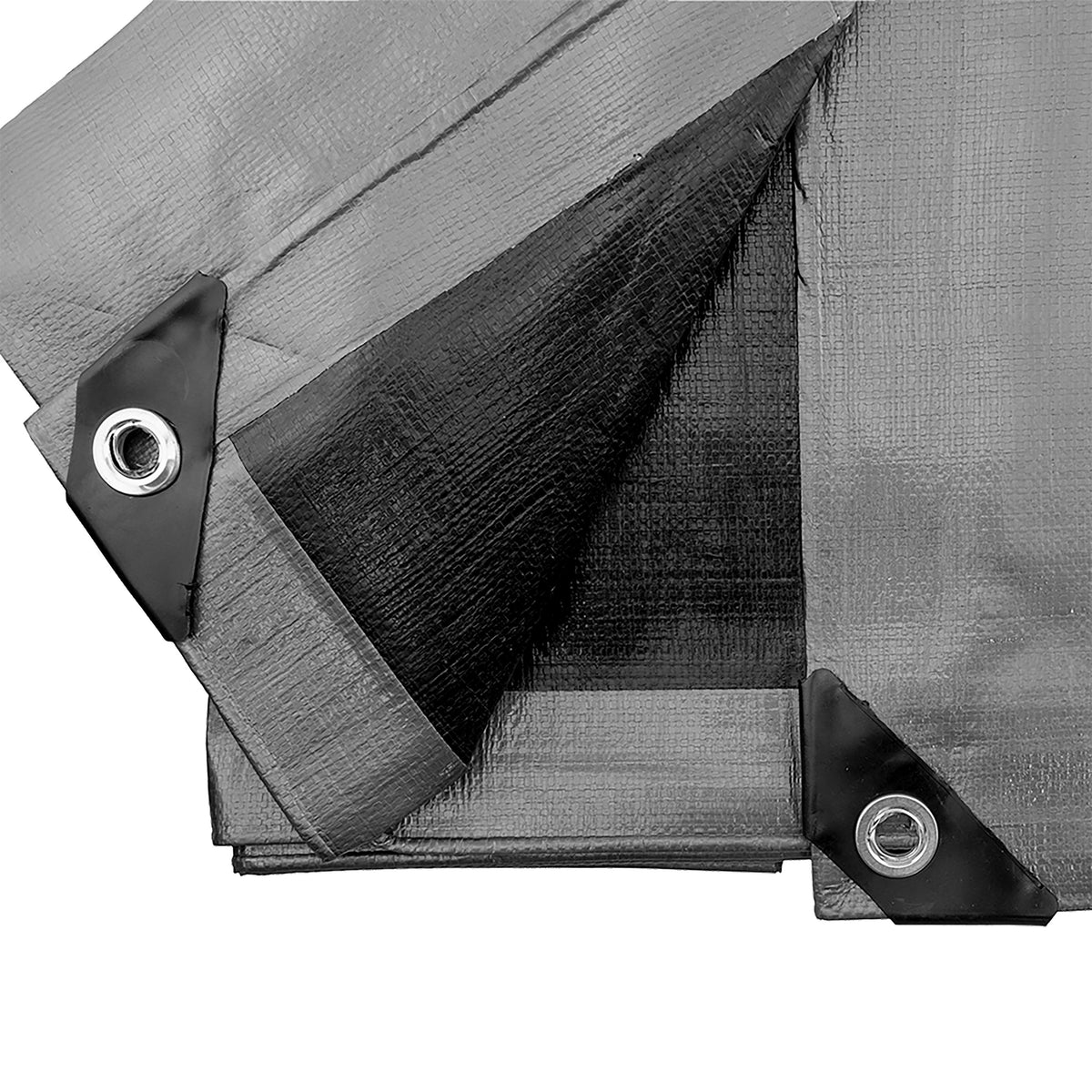 Silver XL-Grade Tarpaulin 8m x 12m