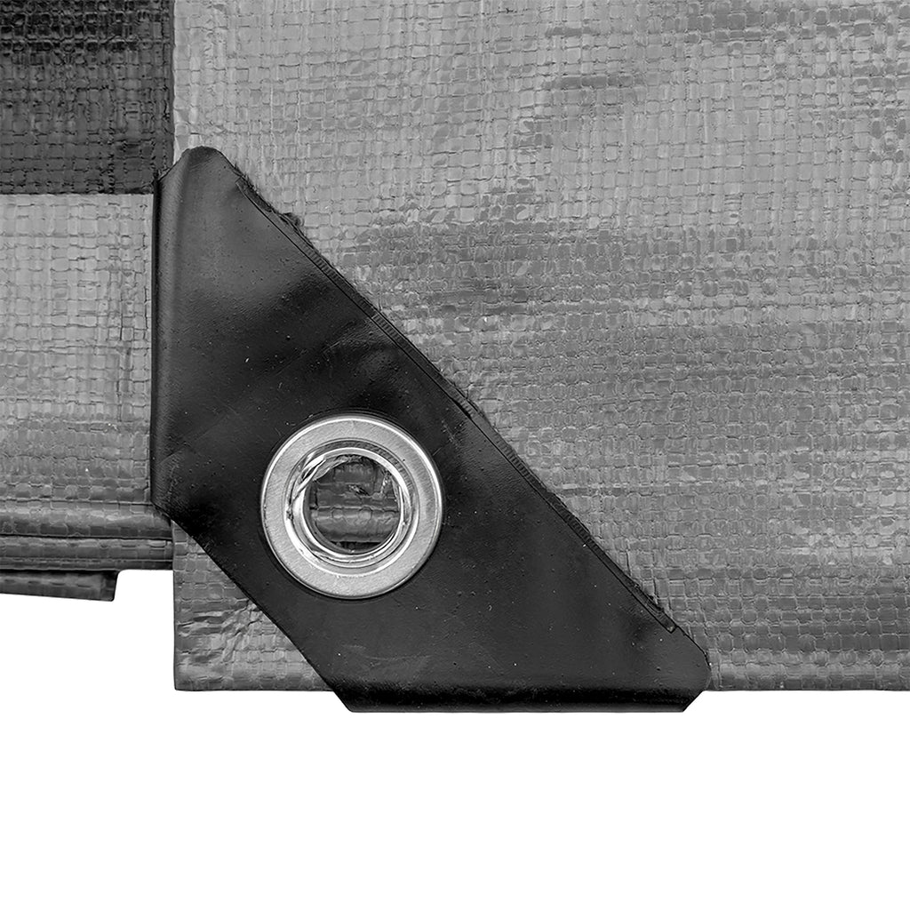 Silver XL-Grade Tarpaulin 8m x 10m
