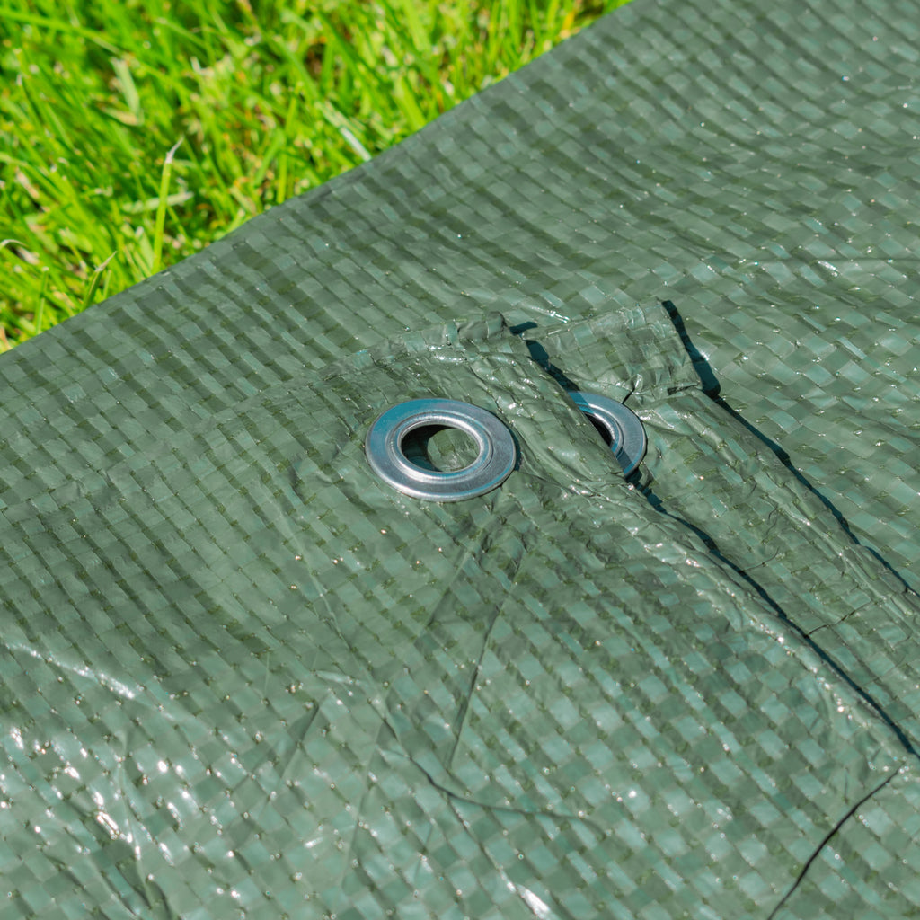 Green S-Grade Tarpaulin 4m x 6m