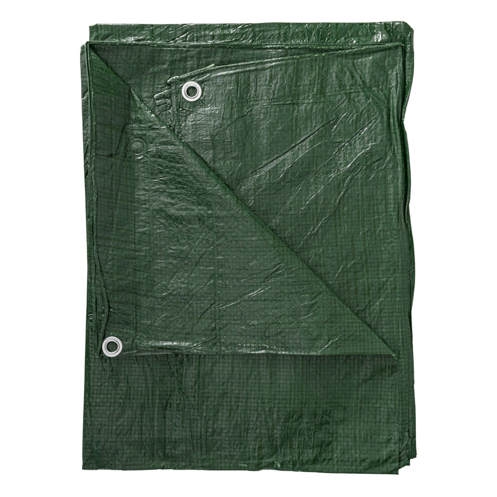 Green S-Grade Tarpaulin 5m x 5m
