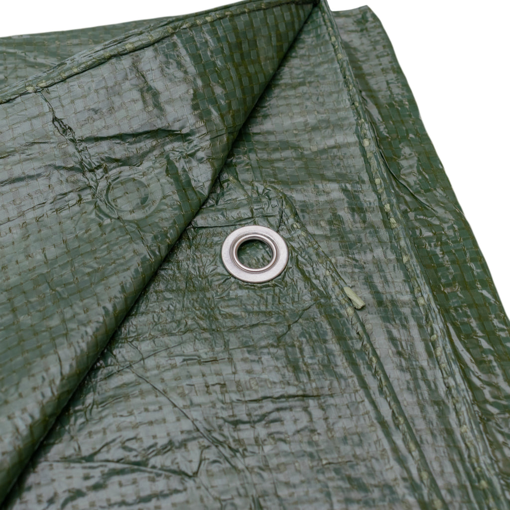 Green S-Grade Tarpaulin 5m x 6m