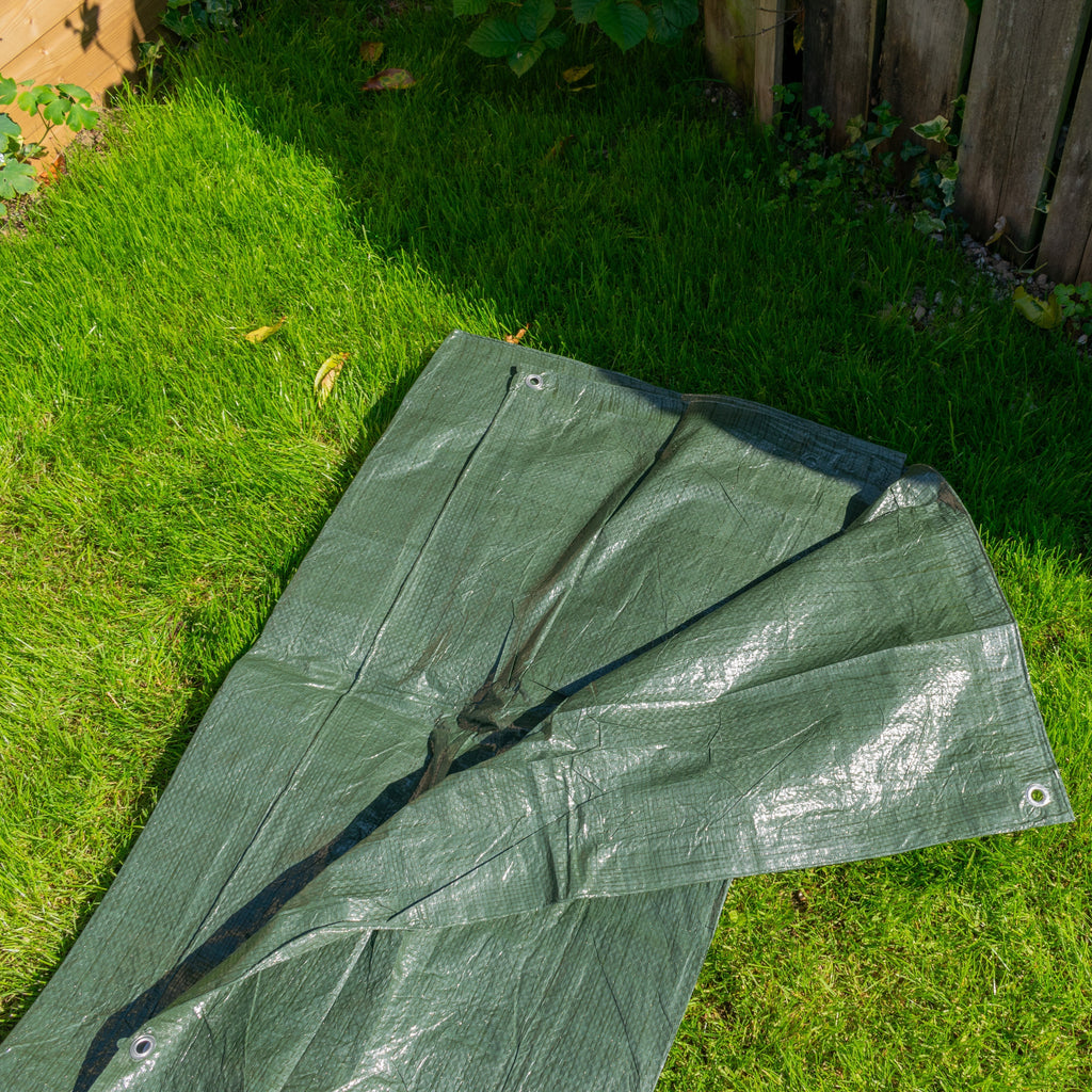 Green S-Grade Tarpaulin 4m x 6m