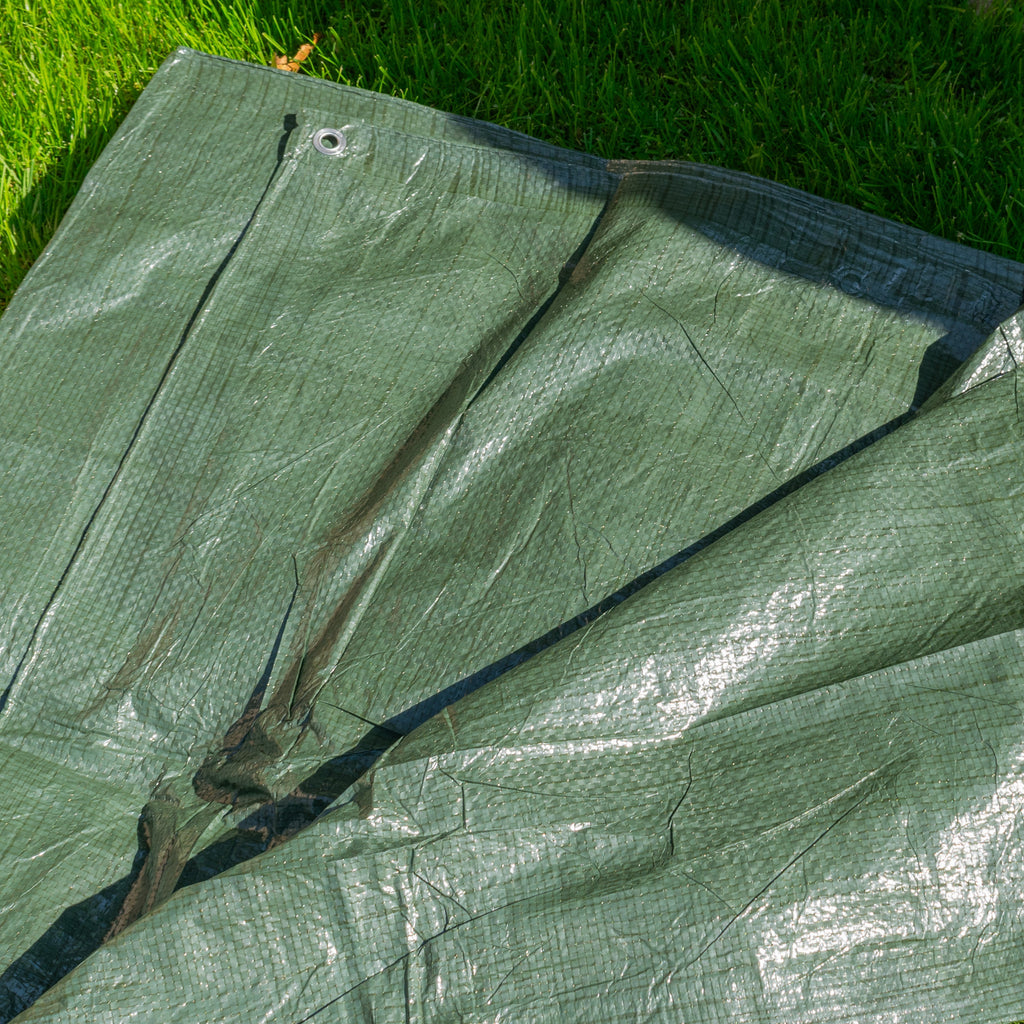 Green S-Grade Tarpaulin 4m x 6m