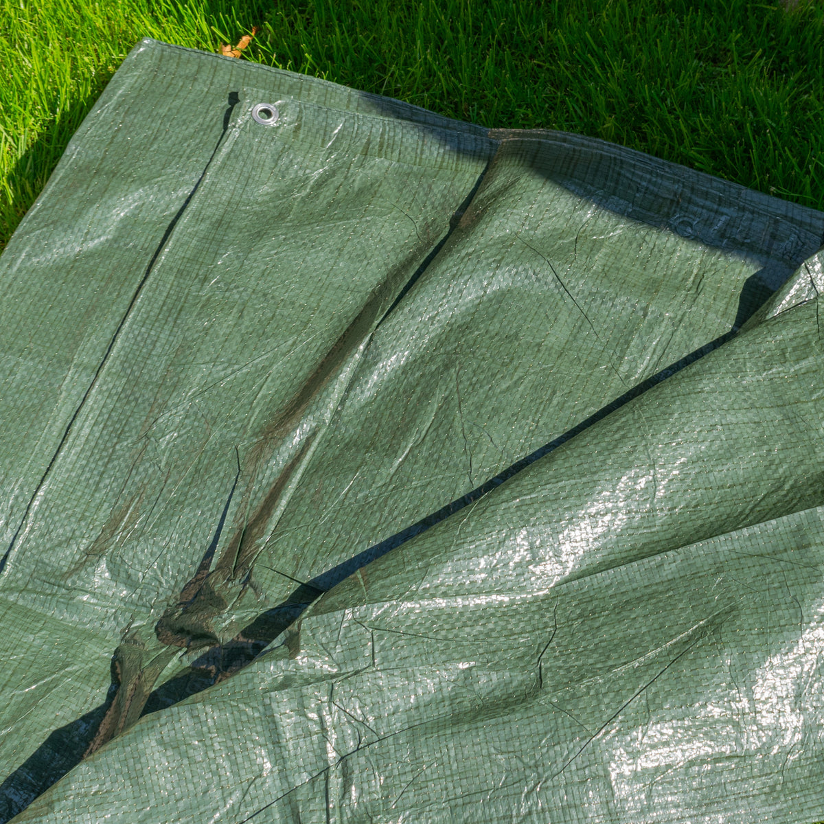 Green S-Grade Tarpaulin 4m x 6m