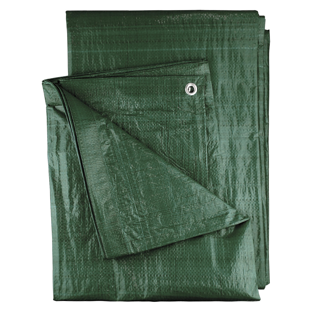 Green M-Grade Tarpaulin 6m x 10m