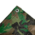 Camouflage M-Grade Tarpaulin 2m x 3m