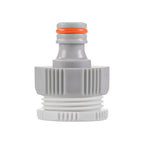 Female Tap Connector 1" or 3/4" BSP Female, Gray/White