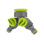 Wall Flange Kit 20mm MDPE - Lever Tap & Two Way Splitter & Connectors