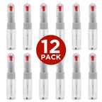 2-in-1 Paint Touch-Up Pens (12-Pack) - 10ml Fillable Applicator for Car Chips & Scratches - Precision Fine Tip Writer Pen Brush