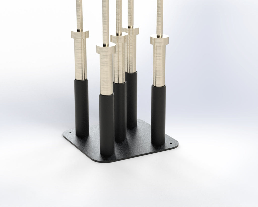 Trigon Barbell Flat Rack Holder