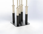 Trigon Barbell Flat Rack Holder