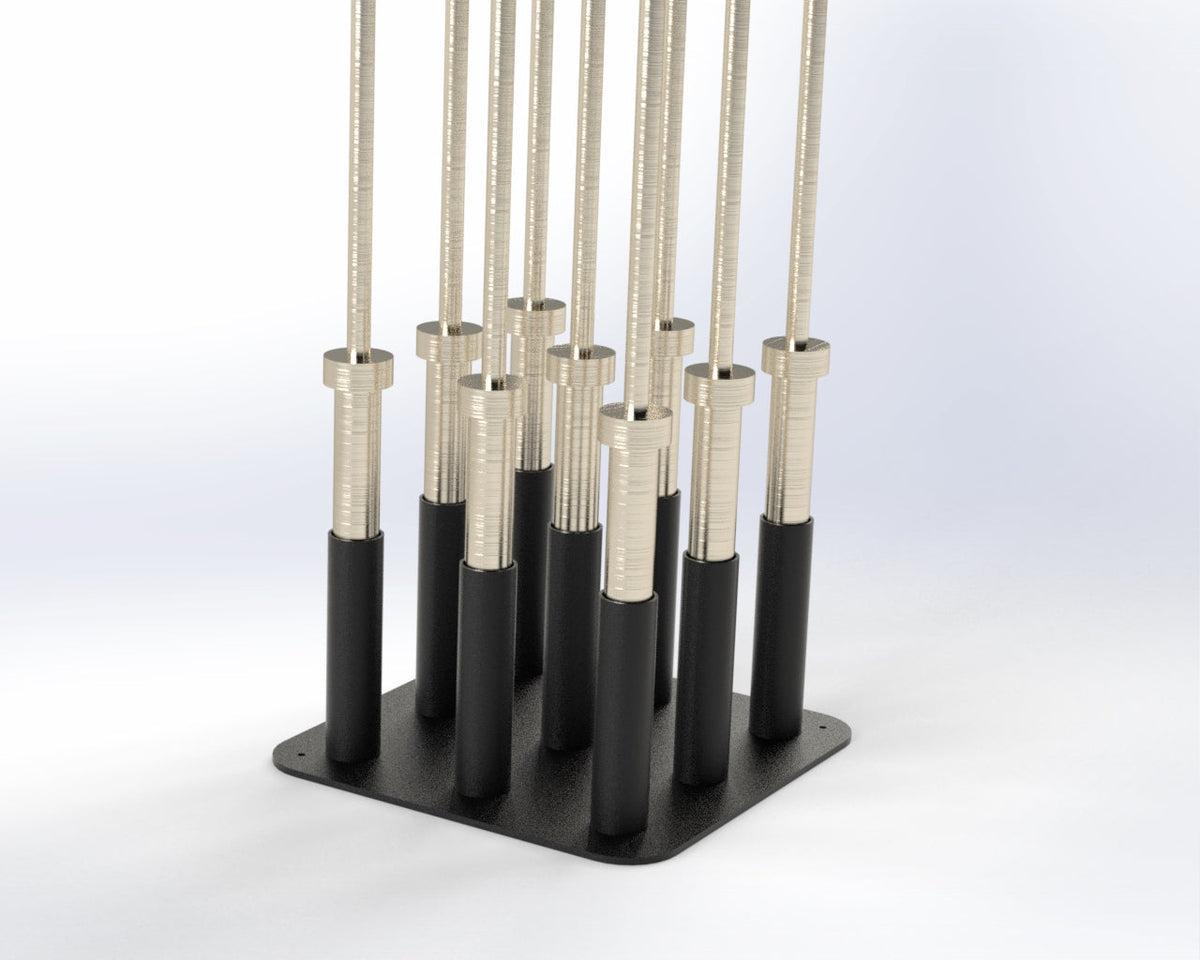 Trigon Barbell Flat Rack Holder
