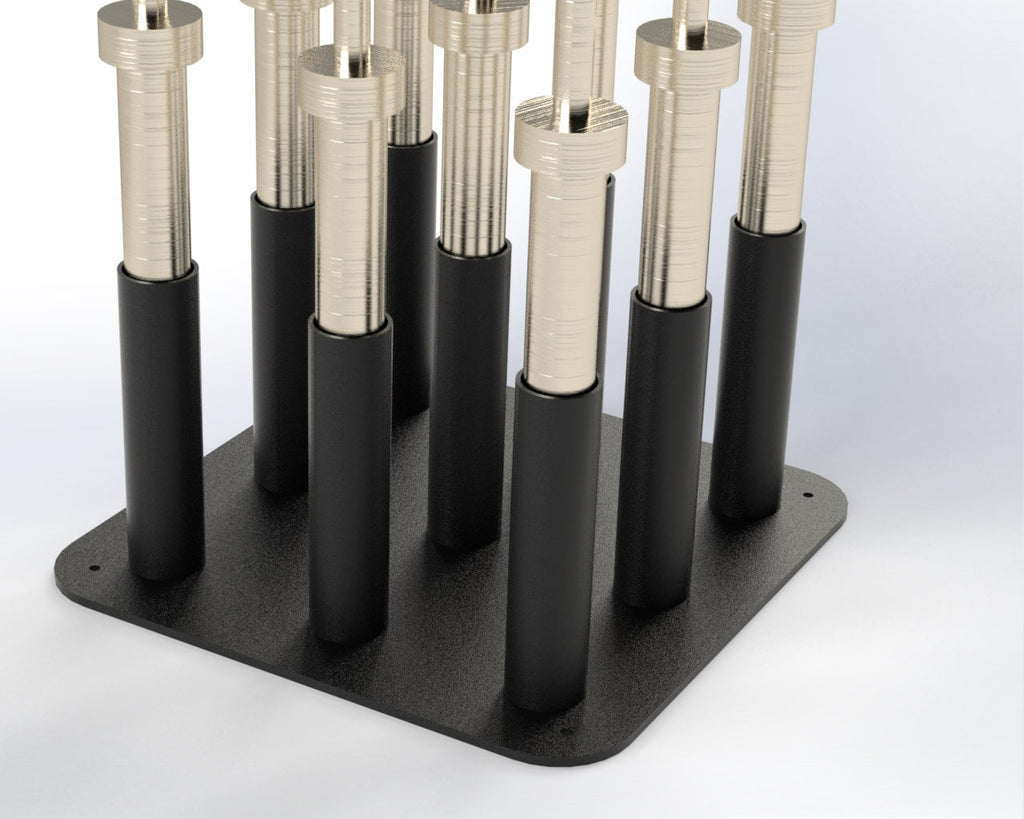 Trigon Barbell Flat Rack Holder