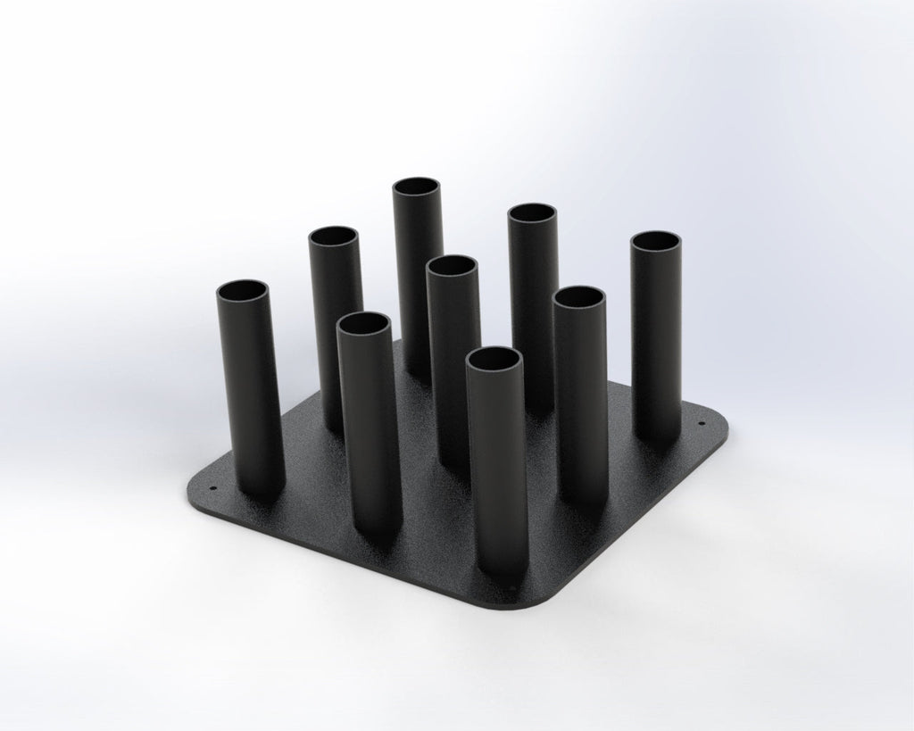 Trigon Barbell Flat Rack Holder