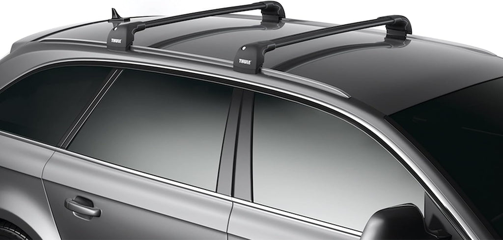 Thule 9591B WingBar Edge Black 816mm Low Profile Lockable Roof Bars Pair