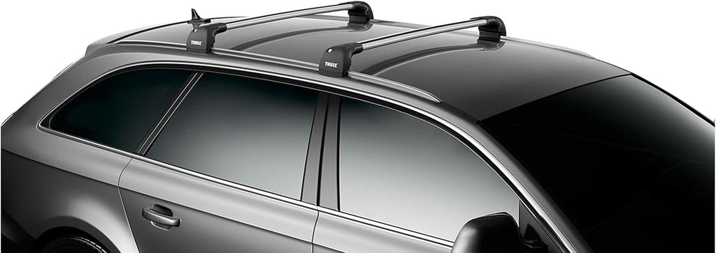 Thule 9595 WingBar Edge Medium-Long Aluminium Car Roof Bars Pair - Black