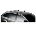 Thule WingBar Edge 9593 Aerodynamic Aluminium Roof Bars Pair 92cm - Silver