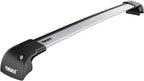 Thule WingBar Edge 9593 Aerodynamic Aluminium Roof Bars Pair 92cm - Silver